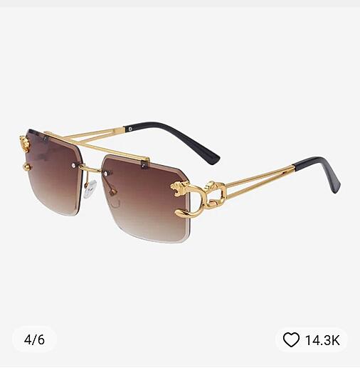 Shaded Fashion Eyes Glasses