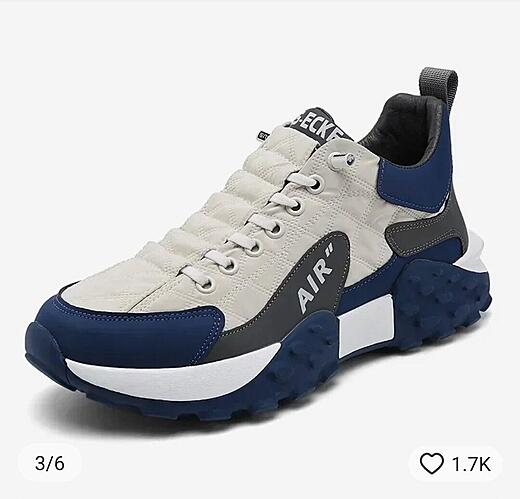 Air Swedish Lather Stylish shoe