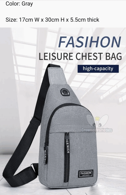 UNISEX FASHION FRONT BAG