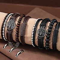 NATURAL COMPLETE SETS OF BRACELET WITH WATCH
