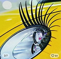 EYELASHES FOR YOUR CARS