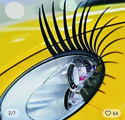 EYELASHES FOR YOUR CARS