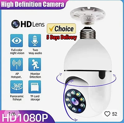 360° Cctv Monitor Camera
