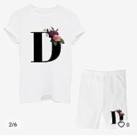 Flower Signature Draft Complete Dress and short Flower Signature Draft Complete Dress and short