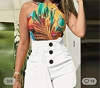 Short High Waist Female Clothes Complete Short High Waist Female Clothes Complete