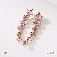 Rhinestone Ear Clips EarRings Rhinestone Ear Clips EarRings
