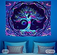 75X58cm Luminus Tree Design Wall Papper 75X58cm Luminus Tree Design Wall Papper