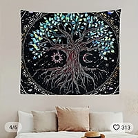 75X58cm Luminus Tree Design Wall Papper 75X58cm Luminus Tree Design Wall Papper