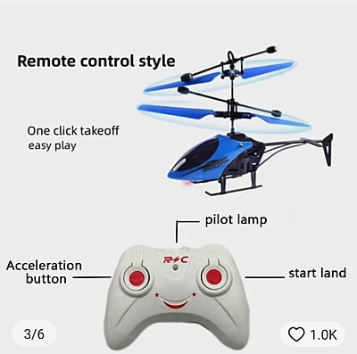 Remote Control Helicopter Toy.