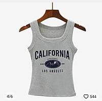 Fashion Female Singlet for Cool Evening Walks Fashion Female Singlet for Cool Evening Walks