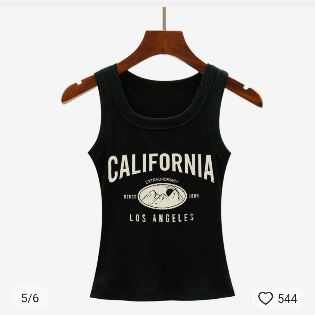 Fashion Female Singlet for Cool Evening Walks Fashion Female Singlet for Cool Evening Walks