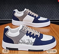 Casual Canvas Soft Spotty Shoes