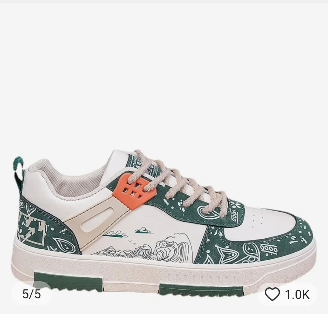 Casual Canvas Soft Spotty Shoes