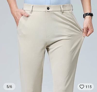 Elastic Classy Men Paint Trousers