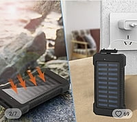 Solar Powerful Bank 20000maH