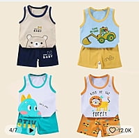 Kids Synthetic Singlets and Shorts Kids Synthetic Singlets and Shorts