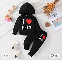 Winter Complete Love Kids Top and Pants Winter Complete Love Kids Top and Pants