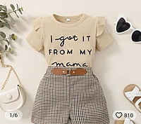 Baby Girl Short Sleeve Clothes Baby Girl Short Sleeve Clothes