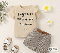 Baby Girl Short Sleeve Clothes Baby Girl Short Sleeve Clothes