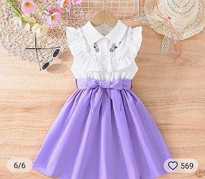 Elegant Child Girl Designer Dress