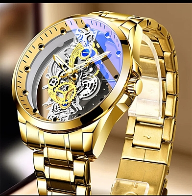 TRANSPARENT SEE THROUGH UNISEX WATCH