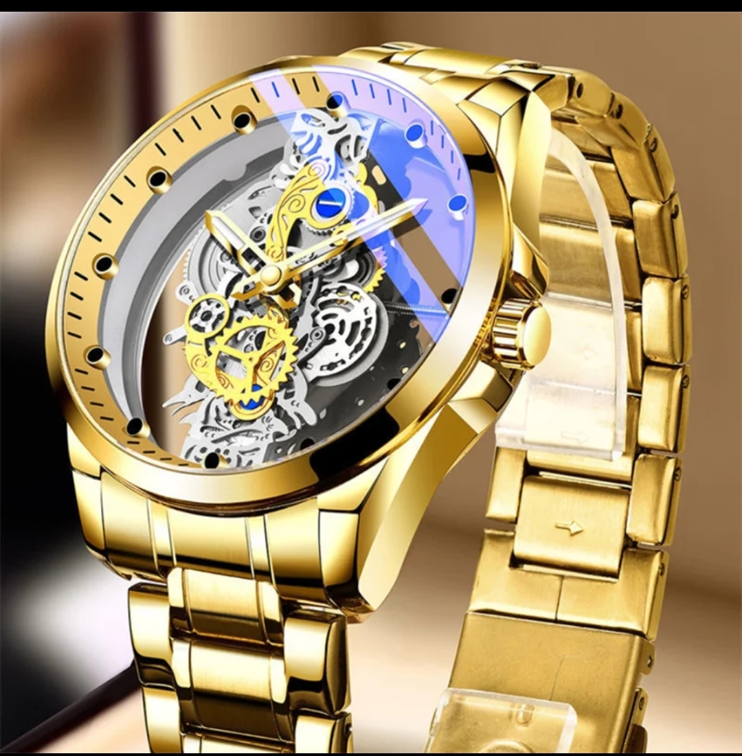 TRANSPARENT SEE THROUGH UNISEX WATCH