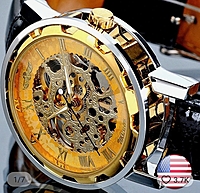 Mechanical Skeleton Transparent Watche