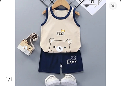 Colorful Baby Singlet And Short Pant