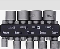9 PCS SPINNER HEAD HEX SOCKET BOLTS DRIVERS 9 PCS SPINNER HEAD HEX SOCKET BOLTS DRIVERS