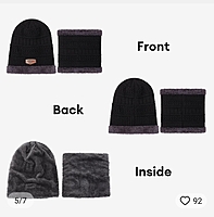 Winter Worm Knit Hat with Neck Protect Winter Worm Knit Hat with Neck Protect