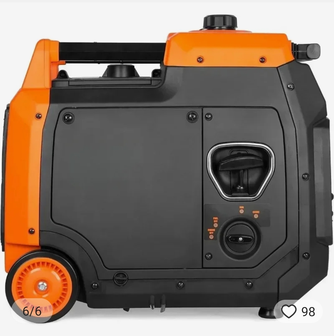 4800w Portable Inverter Generator 1.9l Tank 4800w Portable Inverter Generator 1.9l Tank