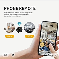 Smart Mini Cctv Video Camera with Phone Remote Checks