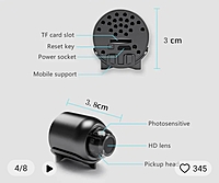 Smart Mini Cctv Video Camera with Phone Remote Checks