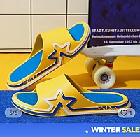 Crested And Crafted Star Design Foot Wears Crested And Crafted Star Design Foot Wears