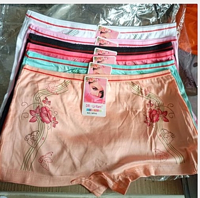 Beautiful Ladies Panties Set Of 6 in 1