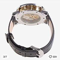 Mechanical Skeleton Transparent Watche